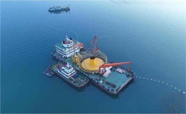 中國東北首條630平方毫米截面積海纜開始送電，保障中國唯一海島邊境縣電力充足供應